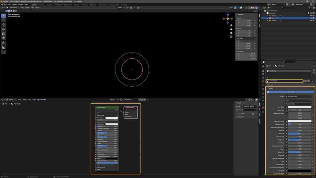Easy Blender Fire in Minutes! How to Make Fire in Blender Using Metaballs, Particles, Eevee, and a Simple Shader 41 Blender Fire - Shader - Creating a New Material Part 2