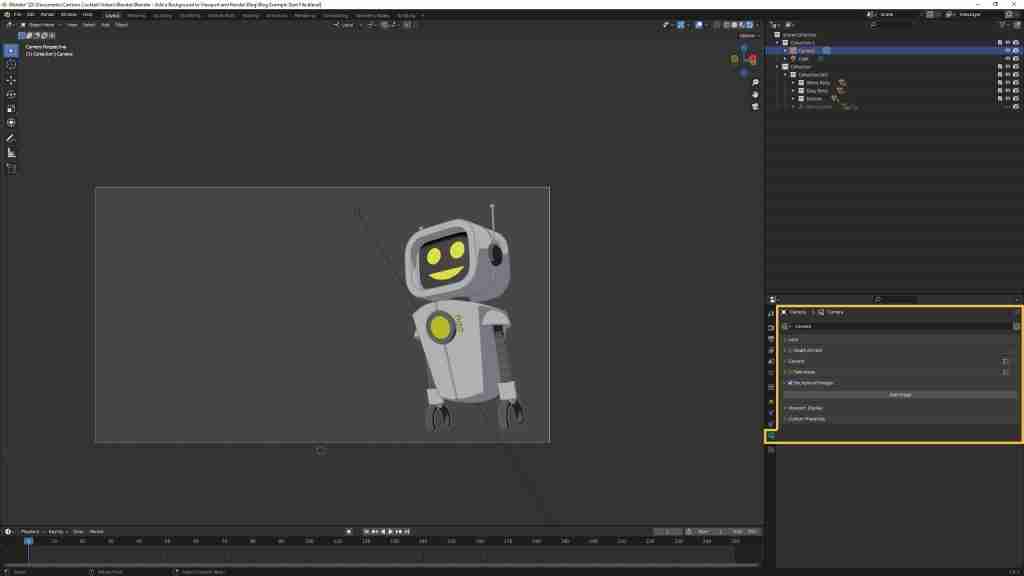 Blender Background Image Tutorial - Image 1