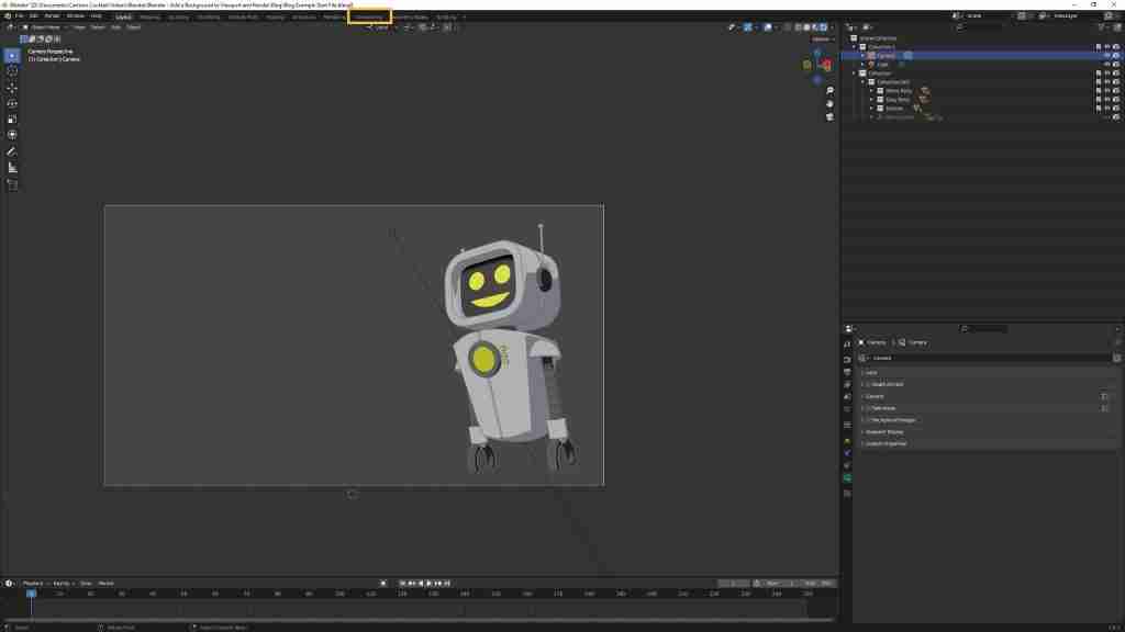 Blender Background Image Tutorial - Engaging the Compositing Tab