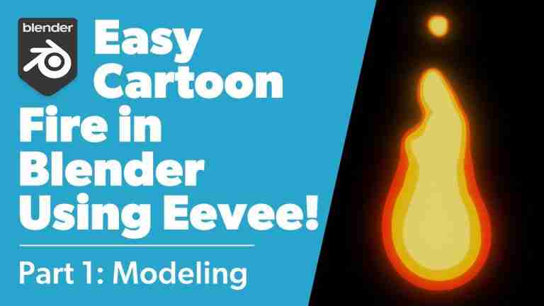 Easy Blender Fire in Minutes! How to Make Fire in Blender Using Metaballs, Particles, Eevee, and a Simple Shader 3