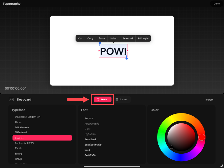 How to Animate Procreate Dreams Text in 6 Easy Steps 14