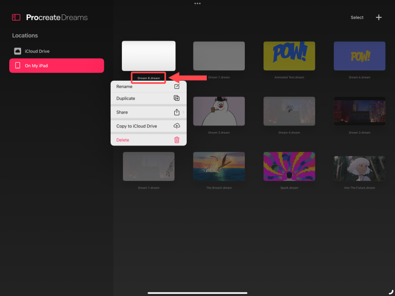 How to Animate Procreate Dreams Text in 6 Easy Steps 5