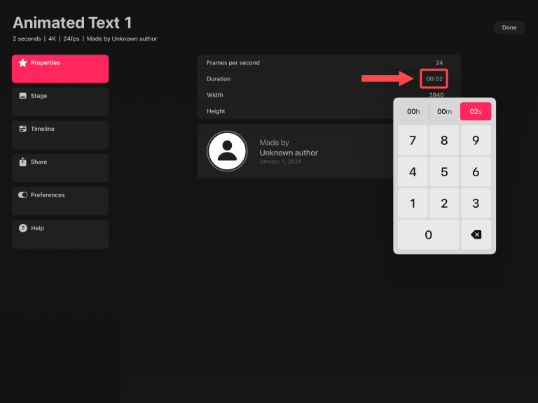 How to Animate Procreate Dreams Text in 6 Easy Steps 8
