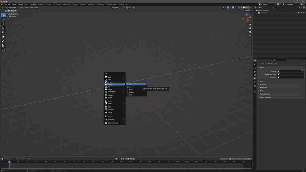 Easy Blender Fire in Minutes! How to Make Fire in Blender Using Metaballs, Particles, Eevee, and a Simple Shader 4 Blender Fire - Modelling - Add a metaball in Blender